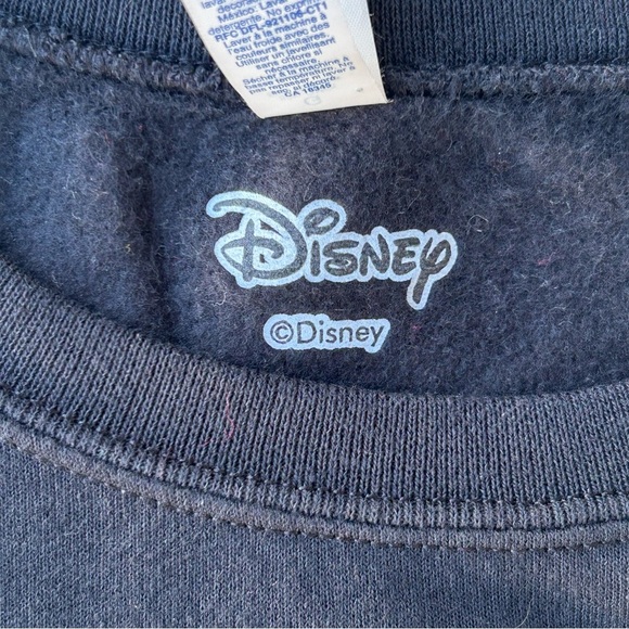 Disney Villains Sweatshirt Large Jerzees “It’s Fun Being Bad” Black Crewneck - Picture 6 of 10